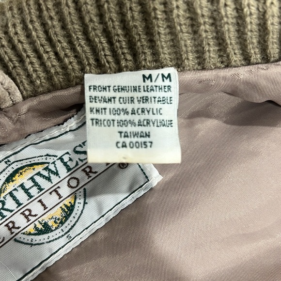 Vintage Northwest Territory Suede/Knit Jacket - Picture 7 of 8